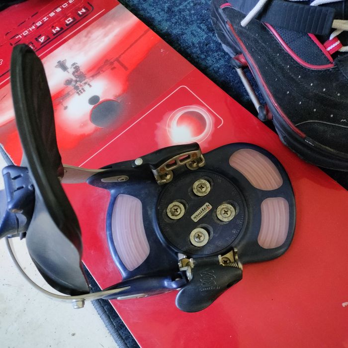 Snowboard Rossignol + legături + boots Vans (44.5) – gata de sezon