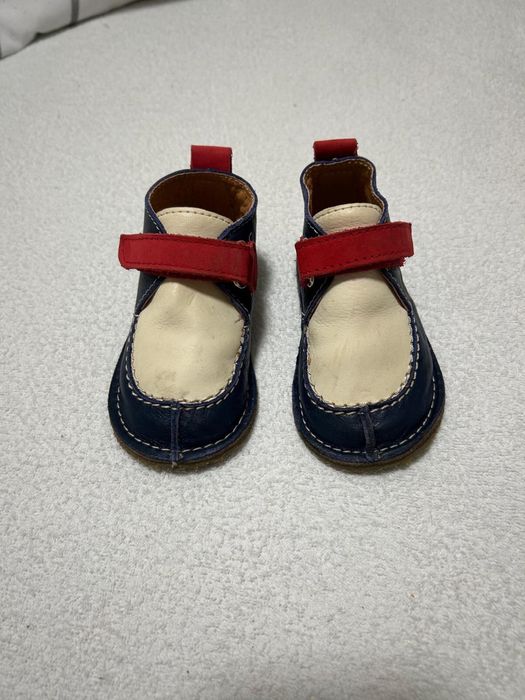 Pantofi ghete piele naturala bebelusi