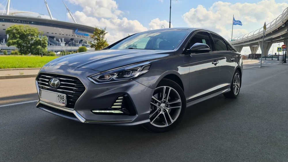 Бампер Hyundai Sonata 18-19 нью райс Хендай Соната саната