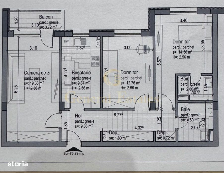 Apartament 3 camere de vânzare – Tractorul / Coresi, Brașov |
