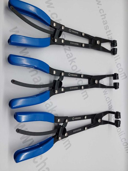 Удължени клещи за водни съединения -прави, 45 и 90 градуса