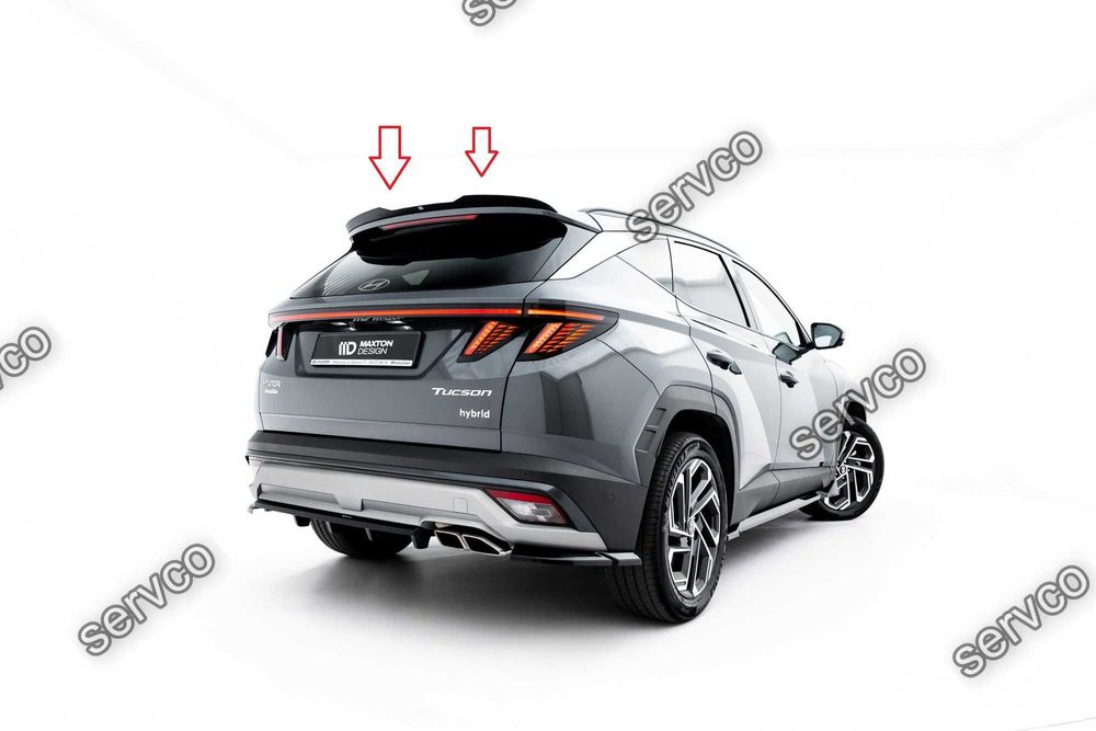 Pachet Set Splitter Exterior Prelungiri Body kit tuning Hyundai Tucson Mk4 Facelift 2024- v3 - Maxton Design
