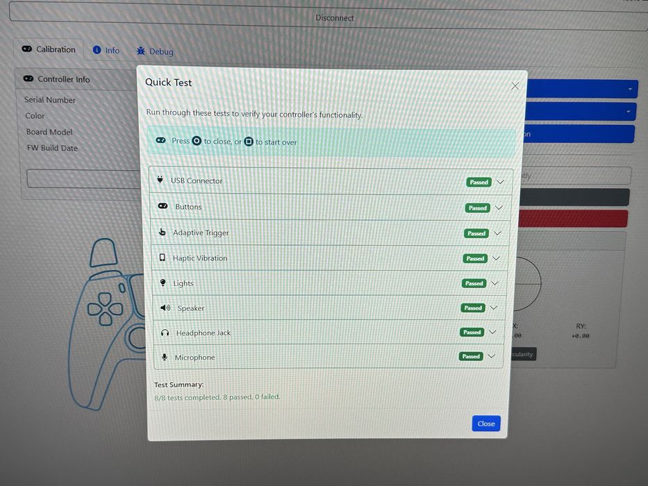Controller ps5 TMR