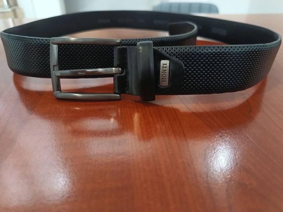 Мъжки кожен колан Monti