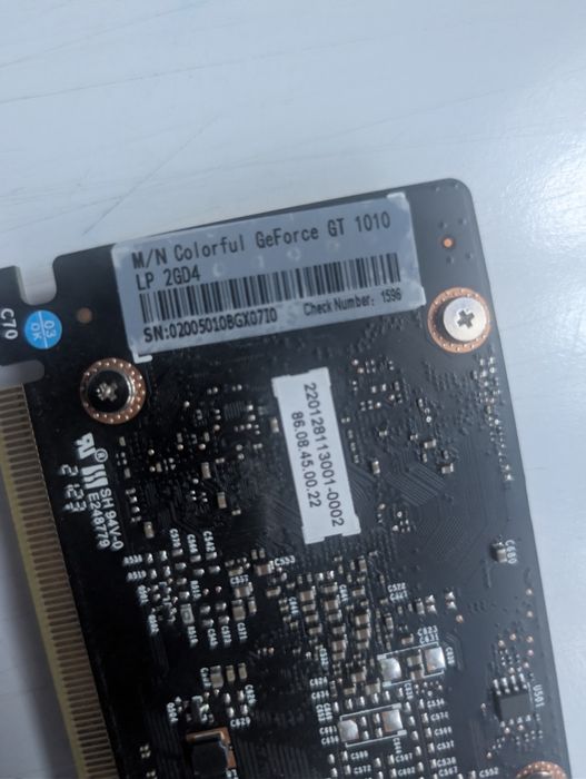 Видеокарта gt 1010