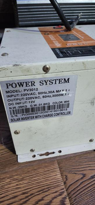 Преобразователь тока 12v на 220v 3000 watt