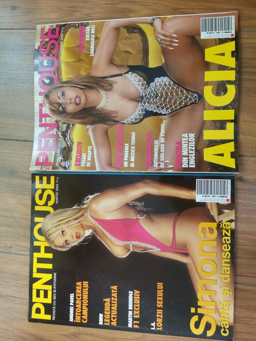 Revista Penhouse Simona Sensual Alicia