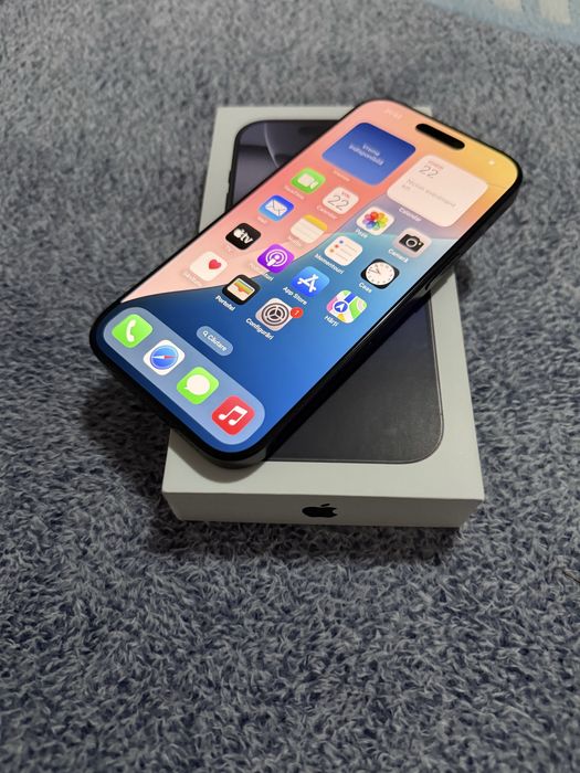 Iphone 16 pro 256 gb ca nou / garantie pana in 2027 feb