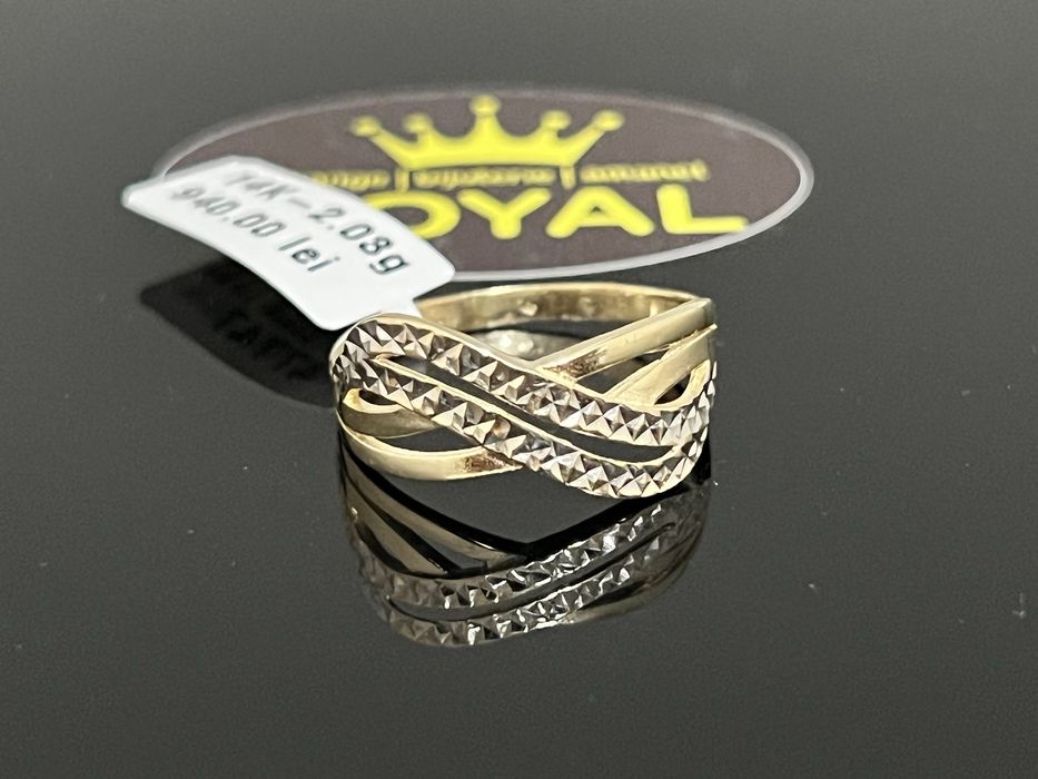 Bijuteria Royal CB : Inel aur 14k 585  2,03 gr
