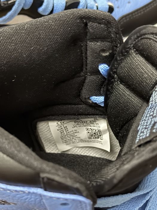 Jordan 1 high UNC
