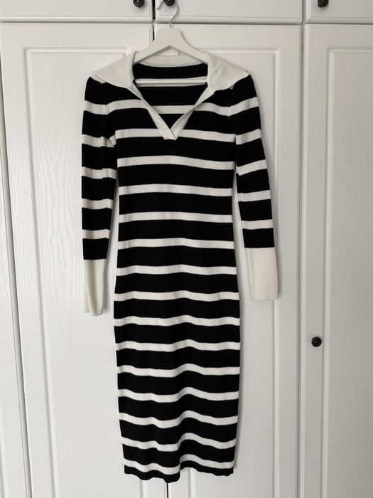 Дамска плетена рокля