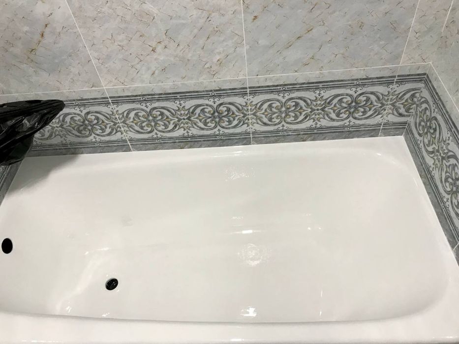 Эмалировка ванн Реставрация ванн Жидким акрилом Ремонт ванной.