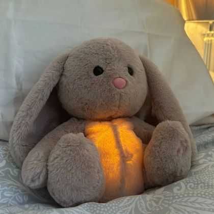 Интерактивно Плюшено дишащо зайче, Плюшена играчка за сън