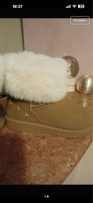 Ugg îmblanite pt copii marimea 27
