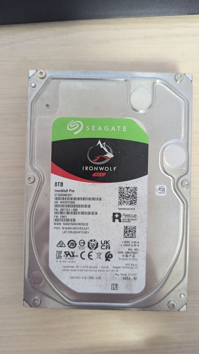 HDD Seagate 8TB IronWolf