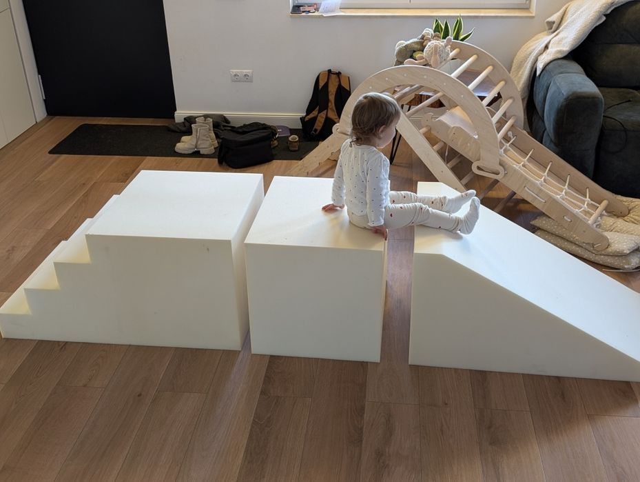 Playset blocuri de spumă pentru copii