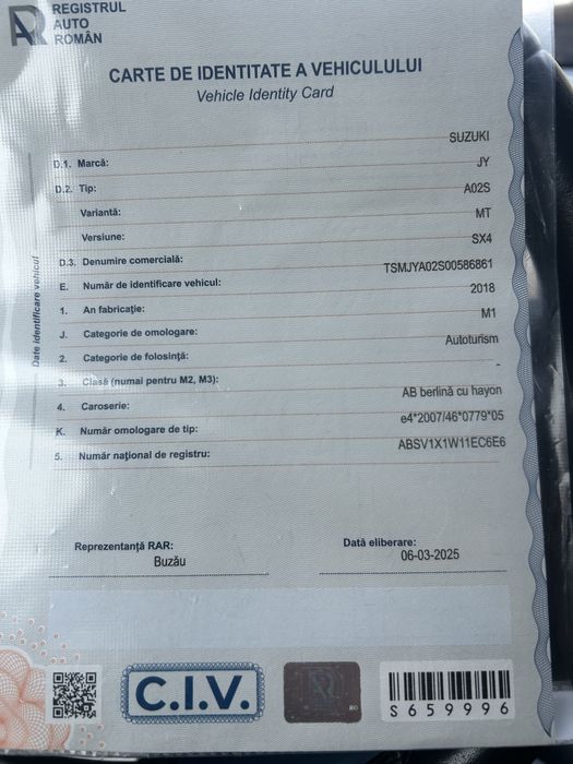 Suzuki SX4 Scross 2018