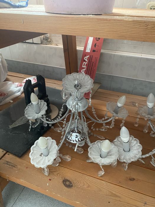 Люстра 12 лампочек