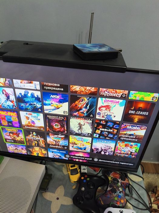 X box one s икс бокс оне s 1 терабайт 40 игр