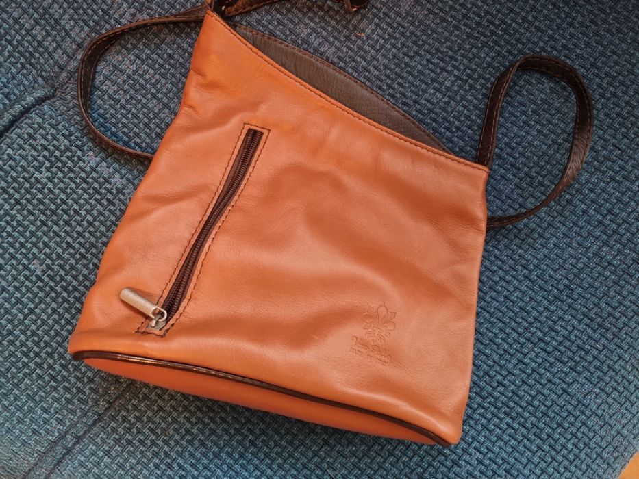 Дамска чанта Vera Pelle естествена кожа