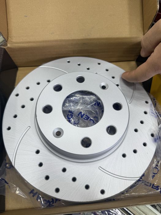 Опорный диск, тормозгой диск, перфорированный