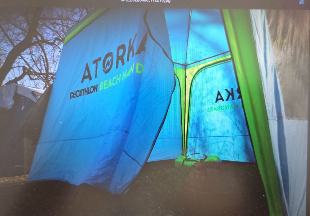 Cort pavilion pescuit / handbal pe plajă ATORKA