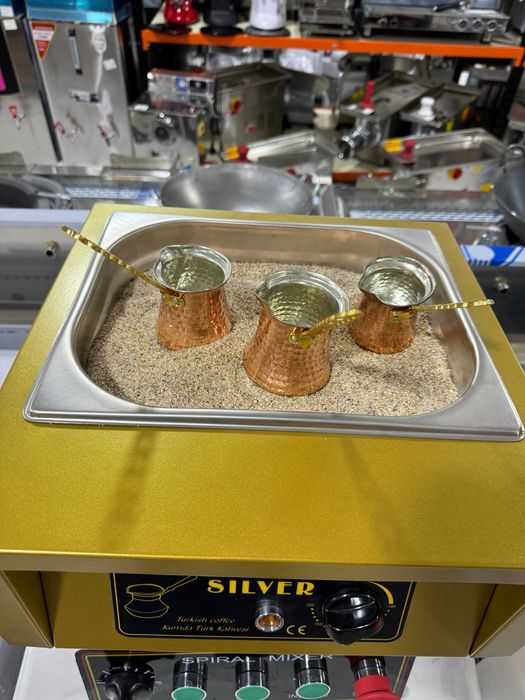 Турк қумли кофе аппарати кофеварка Туркия Silverinox