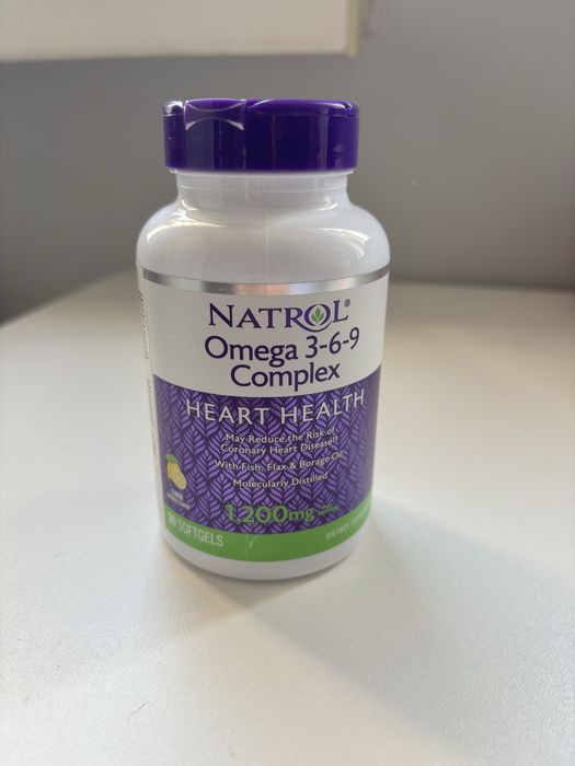 Продам Natrol Омега 3-6-9 Complex, 90 капсул