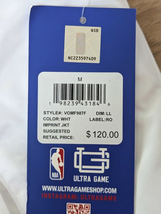 NBA Los Angeles Lakers Bomber мъжко яке размер М от Сащ