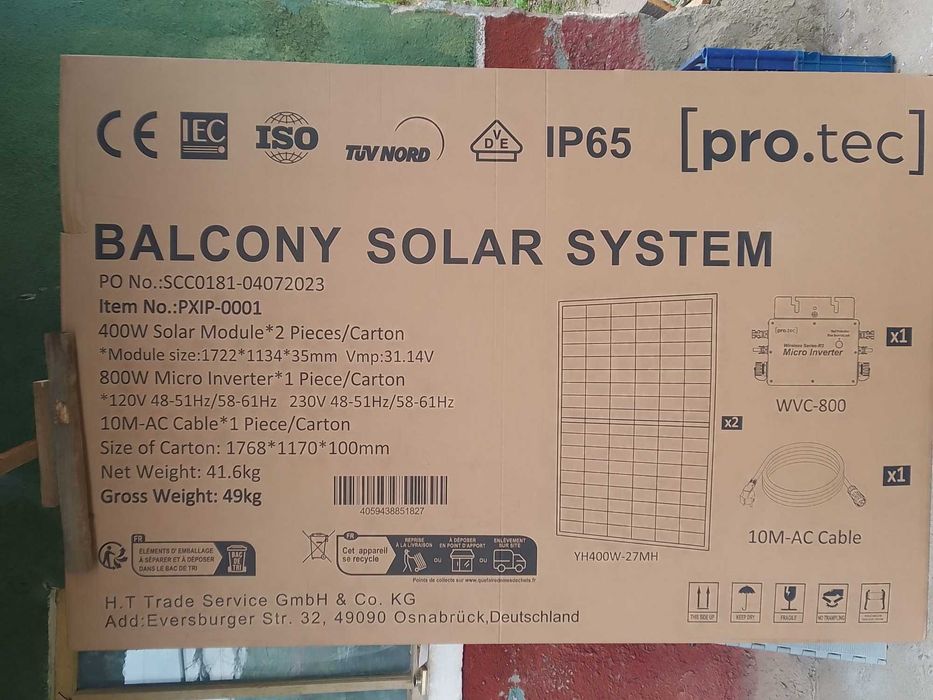 Kit Fotovoltaic Plug & Play