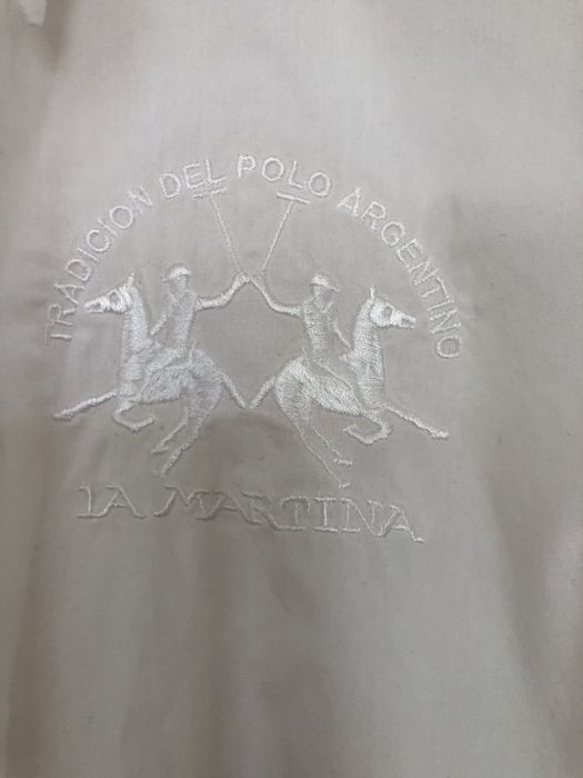 La Martina и Dsquared2 Мъжка Бяла Риза Размер M