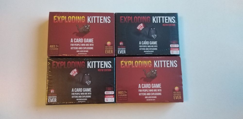 Бордова игра Exploding Kittens