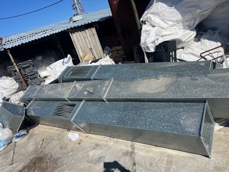 Въздуховоди за вентилация 40см Х 40 см