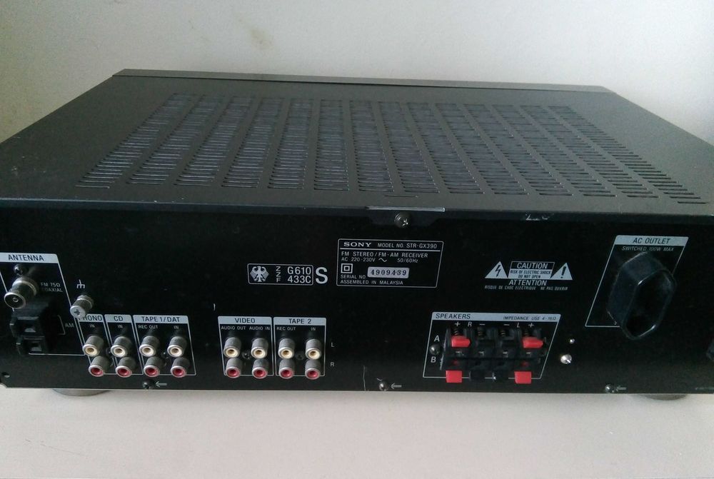 Усилвател, ресивър Sony STR-GX390