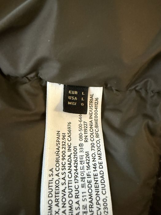 Зимно пухено яке Massimo Dutti