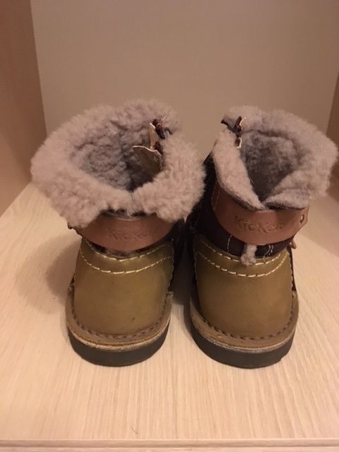 Cizme piele Kickers | marimea 26