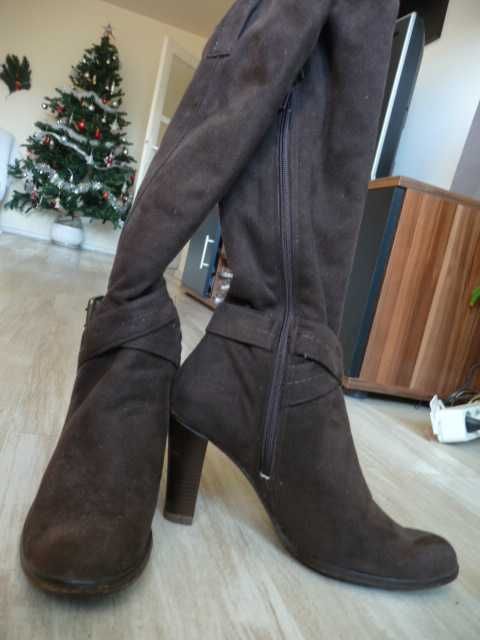 ботуши изкуствен велур №37