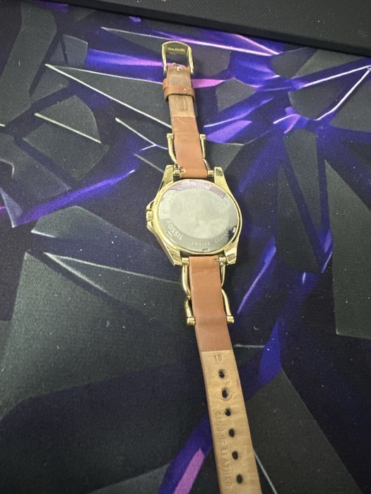 ceas fossil riley dama  curea piele