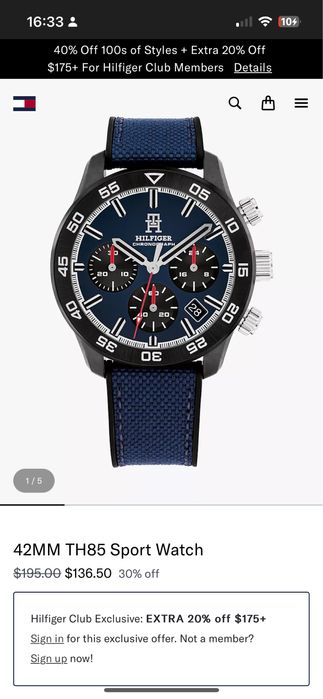 часы Tommy hilfiger