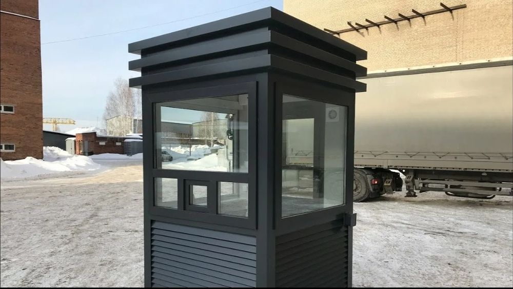 Охранная будка | Пост охраны | Бытовка охранника утеплённая