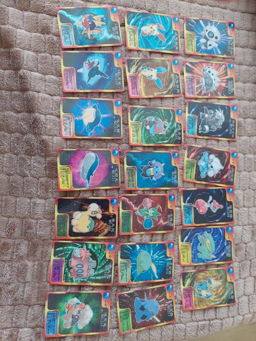Cartonase pokemon gume seria advaced