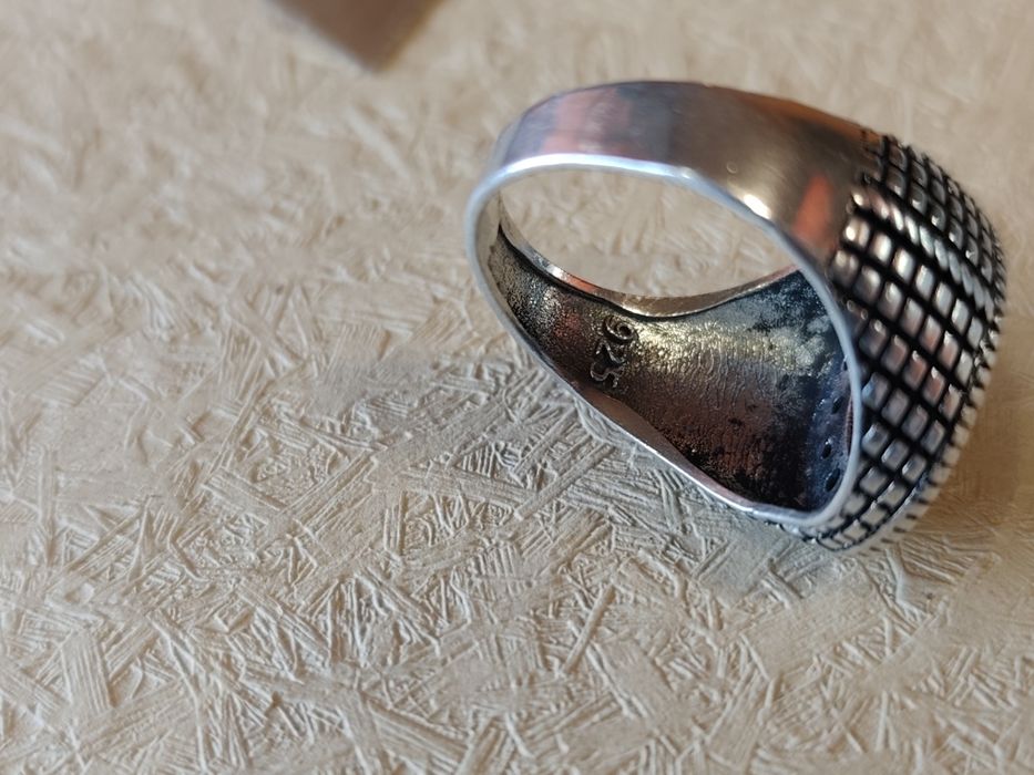 Сребърен пръстен 22мм