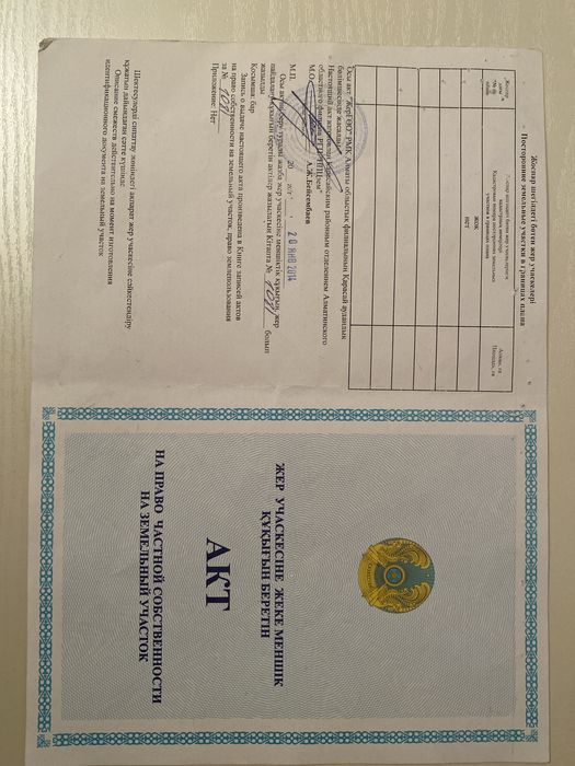 Продам участок участок