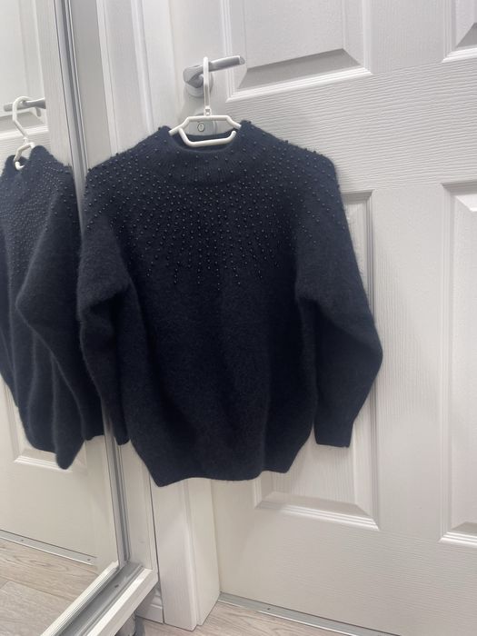 Pulover din lana si angora