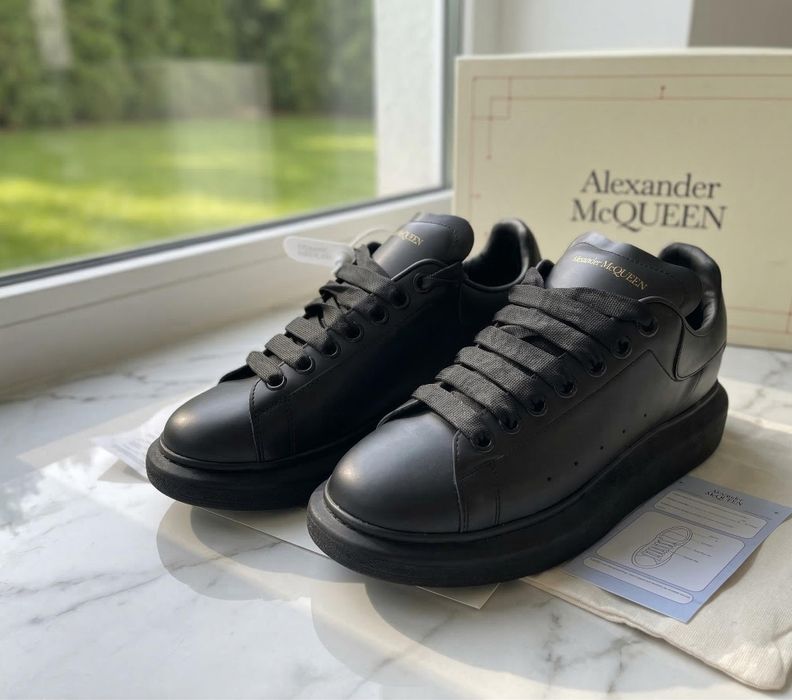Adidasi Alexander McQueen Negru - Premium