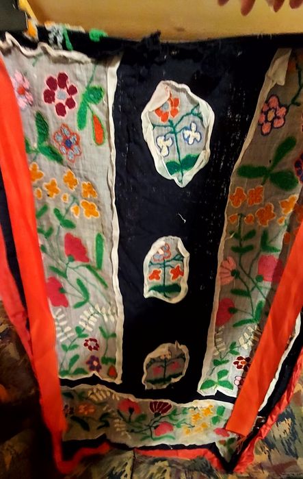 Catrință/fotă / șorț tradițional lucrat manual