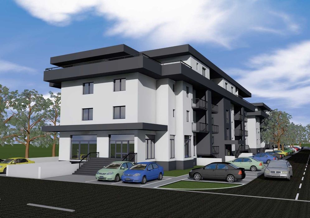 Apartamente cu 1/2/3/4  camere cu gradina/teras( rate la dezvoltator )