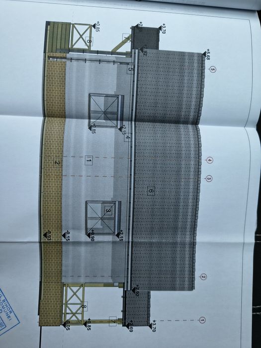 Teren  700mp și fundatie pt casa Les( Nojorid)