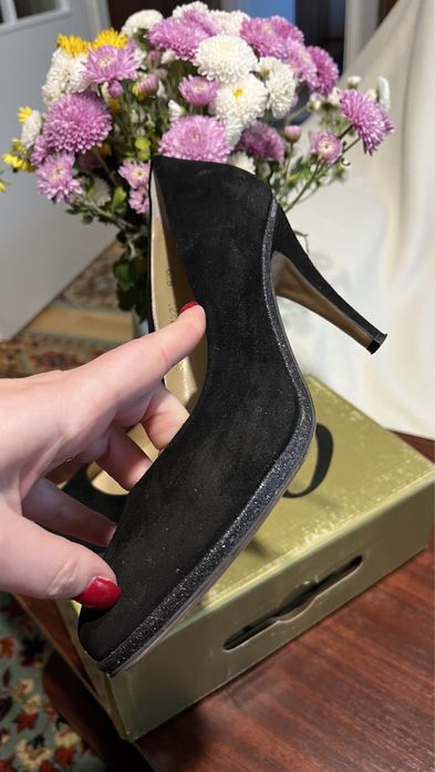 Pantofi Guban piele intoarsa 38