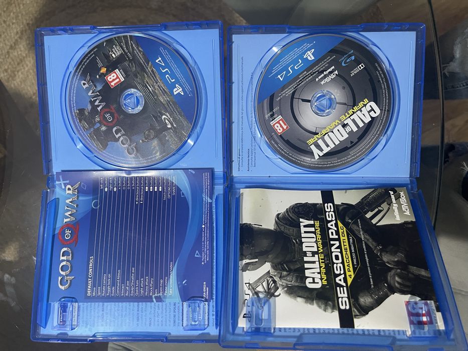 God of war , call of duty